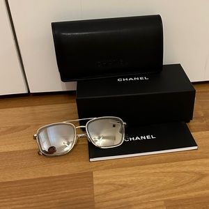 Chanel Sunglasses CH 4241 Light Gd/ Mirror Gold